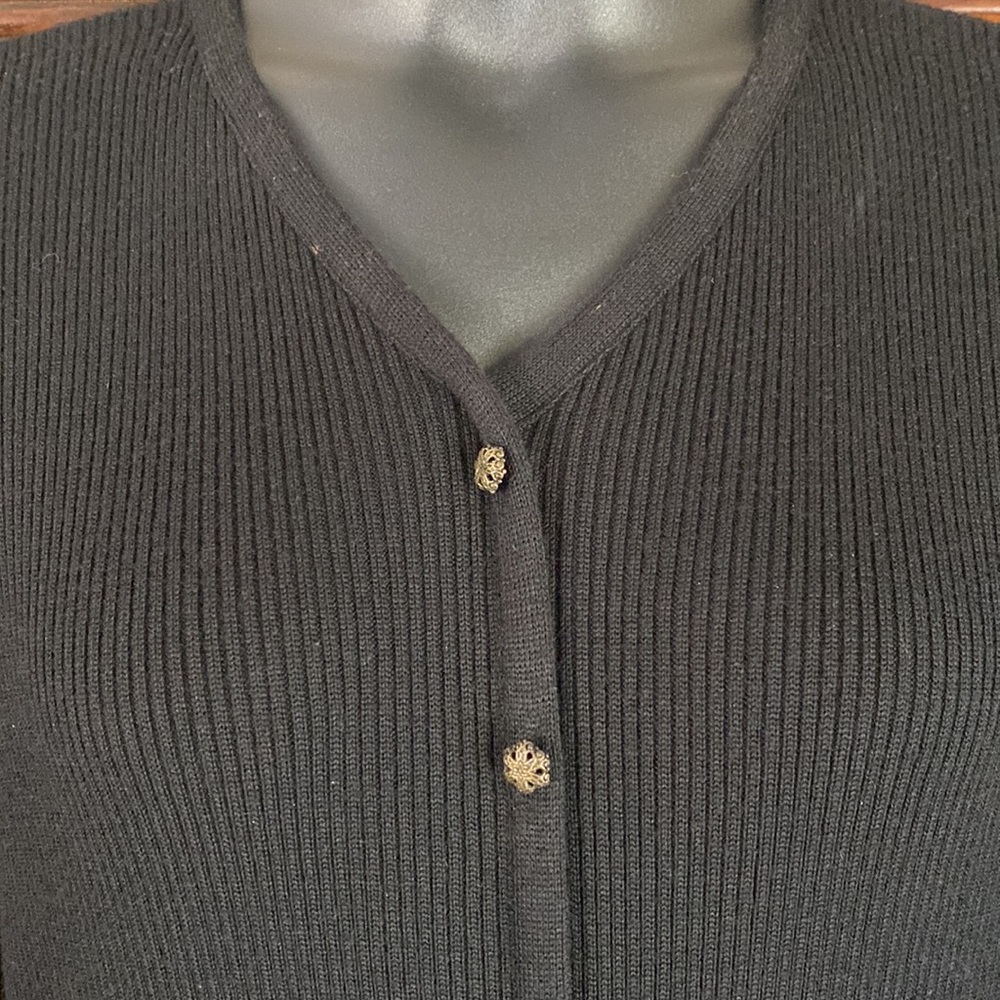CAROLE LITTLE - Vintage Sweater Dress 98’ XL - Picture 2 of 7